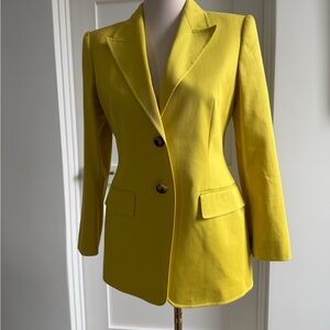 Escada Women's Yellow Blazer
